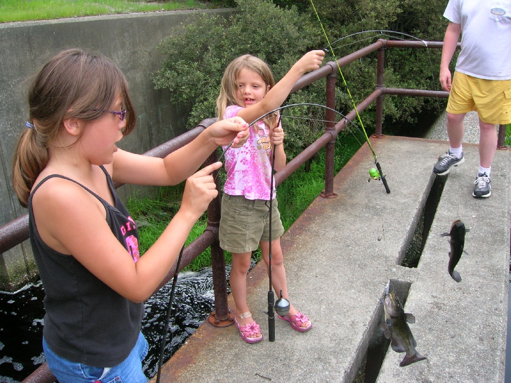 fishing with daddy