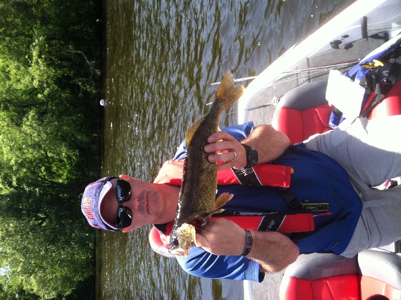 Walleye on the Merrimack 